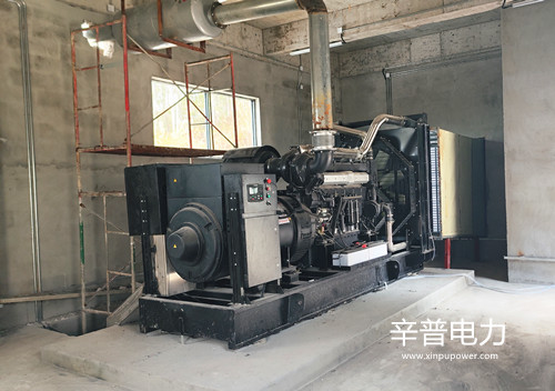 揭阳垃圾厂1000KW上柴发电机组项目
